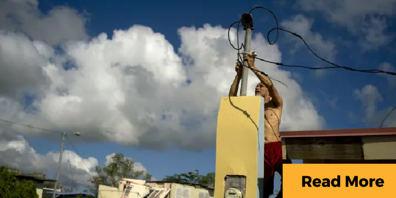 Puerto Rico man repairing electrical system