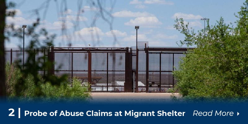 2 probe abuse claims at migrant shelter
