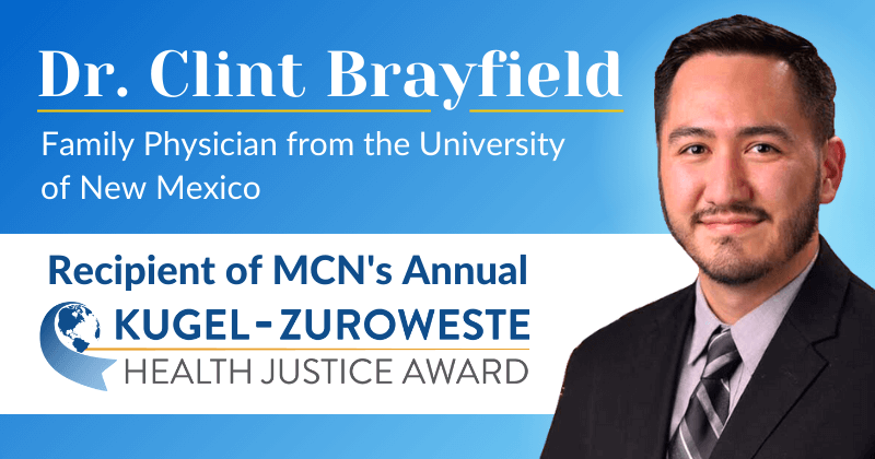 2024 K&Z Award Recipient, Clint Brayfield, MD