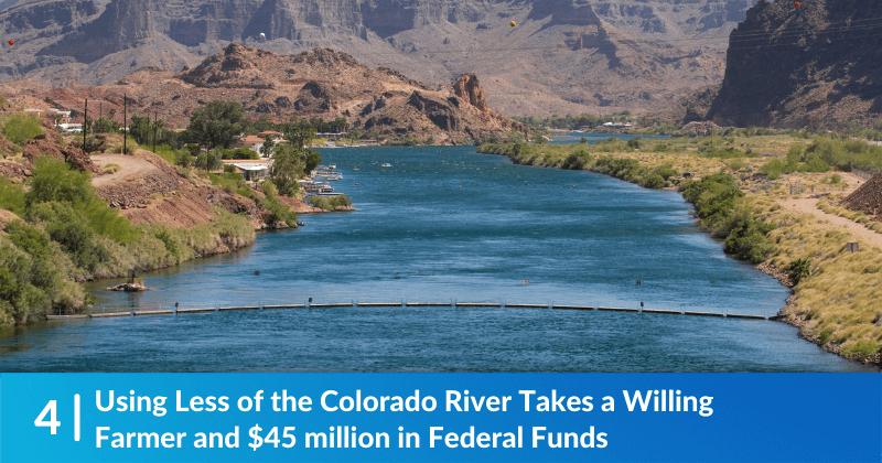 Using Less of the Colorado River Takes a Willing Farmer and $45 million in Federal Funds