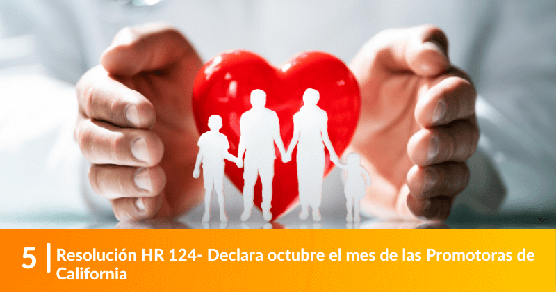 Resolución HR 124- Declara octubre el mes de las Promotoras de California