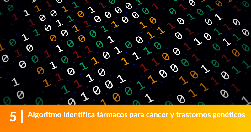 Algoritmo identifica fármacos para cáncer y trastornos genéticos. 