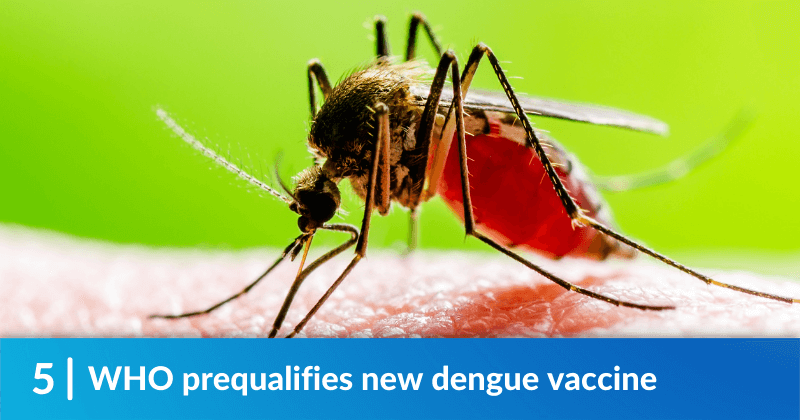 WHO prequalifies new dengue vaccine