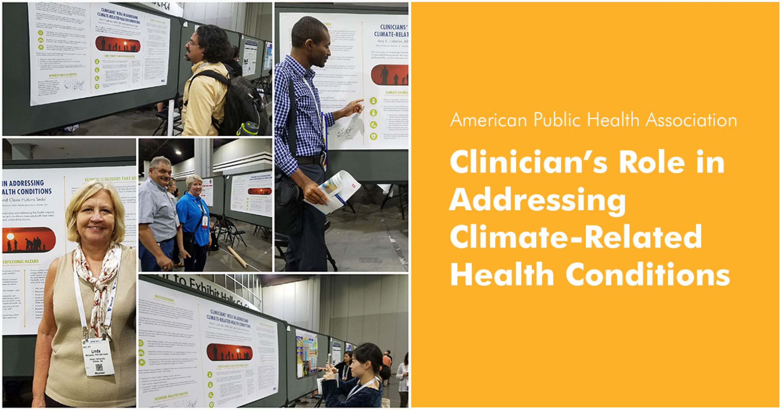 MCN's APHA Poster Presentation Clinicians' Role in Addressing Climate