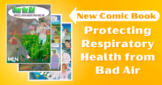 New Comic Book: Protecting Respiratory Health from Bad Air